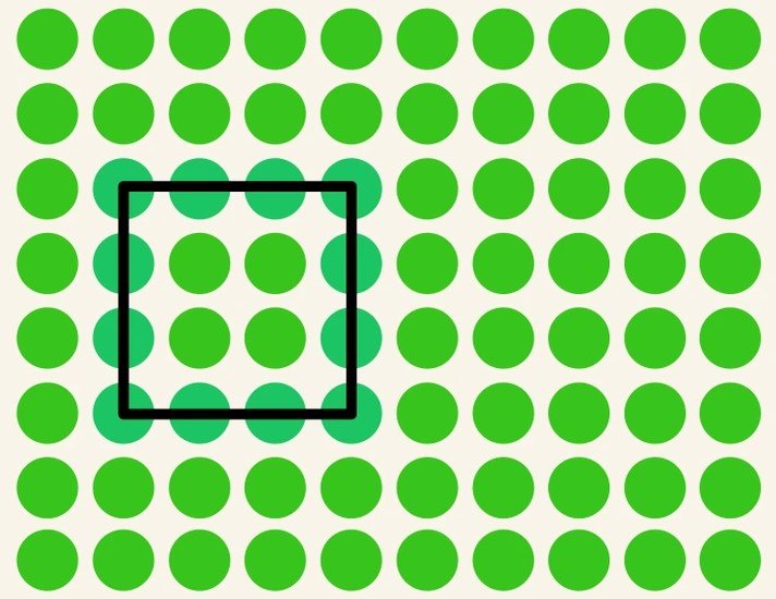 Find figuren blandt prikkerne: en utrolig optisk illusion for genier